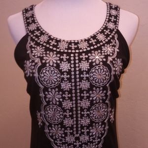 Dress with embroidery detail